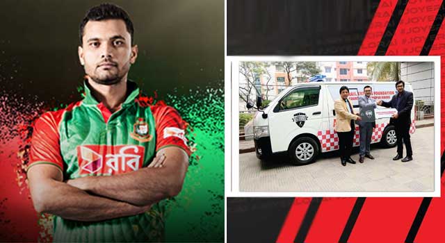 নড়াইলে উন্নয়নমূলক কাজে মাশরাফি