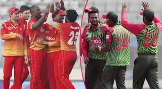 জিম্বাবুয়ের লক্ষ্য জয়, বাংলাদেশের ভালো খেলা