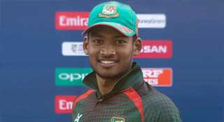 প্রস্তুতি ম্যাচের নেতৃত্বে শান্ত