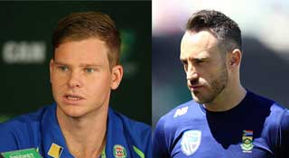 কঠিন পরিস্থিতিতে স্মিথের পাশে ডু প্লেসিস