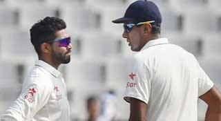 জাদেজার পরিবর্তে অশ্বিন