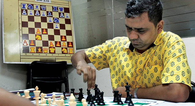 দিল্লি ওপেন দাবায় শীর্ষে জিয়া