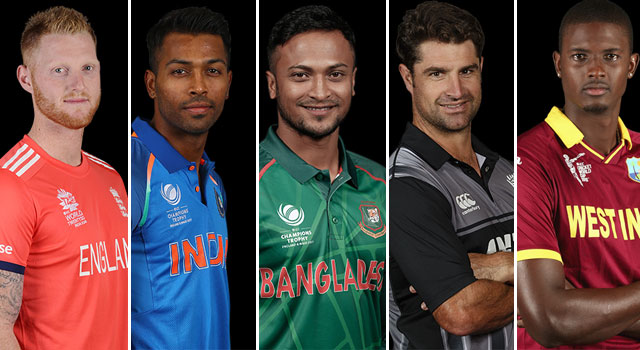 বিশ্বকাপে স্পট লাইটে থাকা পাঁচ অলরাউন্ডার