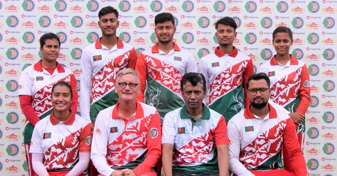 ‘বিশ্বকাপ’ খেলতে ফ্রান্স গেল বাংলাদেশ আরচ্যারি দল