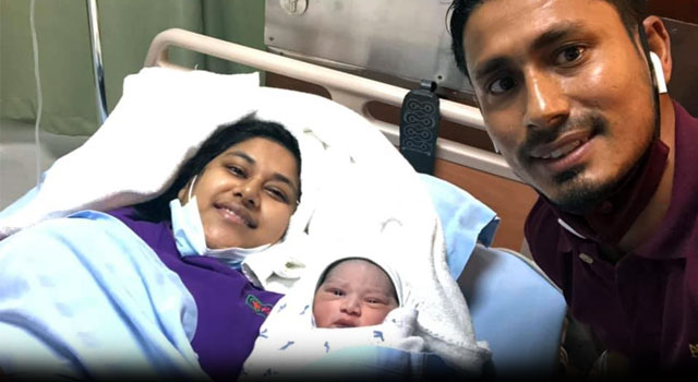 দ্বিতীয় সন্তানের বাবা হলেন আশরাফুল