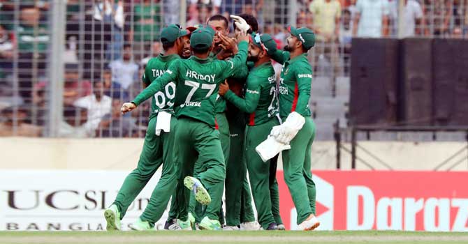 ইংলিশদের ‘বাংলাওয়াশ’ করে ইতিহাস গড়লো বাংলাদেশ