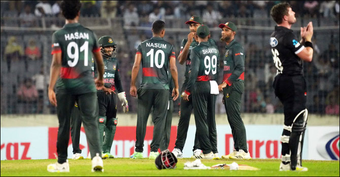 নিউজিল্যান্ডের বিপক্ষে সিরিজ হারলো বাংলাদেশ