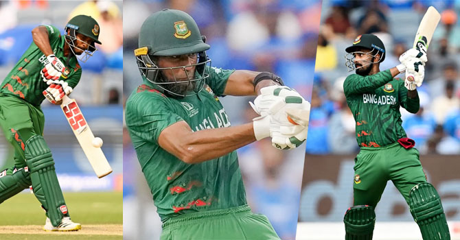 ভারতকে ২৫৭ রানের লক্ষ্য দিলো বাংলাদেশ