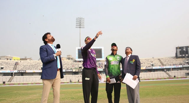 সিলেটের বিপক্ষে টস জিতলো চট্টগ্রাম
