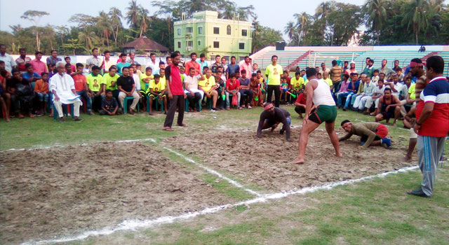 বাগেরহাটে বর্ষবরণে হাডুডু প্রতিযোগিতা