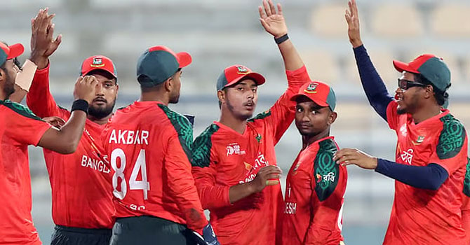 সুপার ওভারে ভারতকে হারিয়ে ফাইনালে বাংলাদেশ