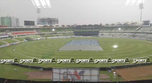 বৃষ্টির বাঁধায় গাজী-দোলেশ্বর ম্যাচ স্থগিত