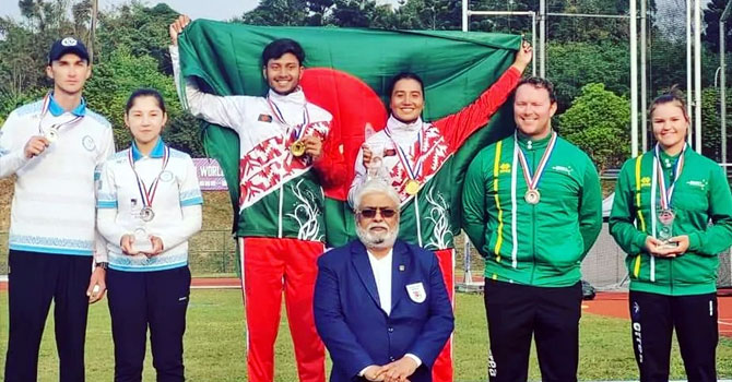এশিয়া কাপ আরচারিতে বাংলাদেশের স্বর্ণ