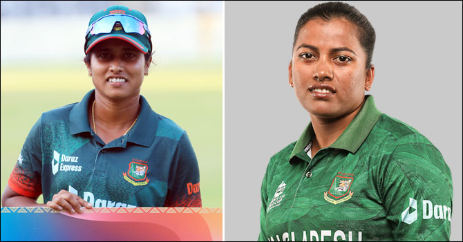 আইসিসির র‌্যাংকিংয়ে নতুন উচ্চতায় ফারজানা ও নাহিদা আক্তার
