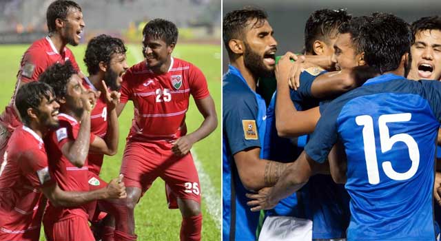 সাফের ফাইনালে মালদ্বীপ ও ভারত