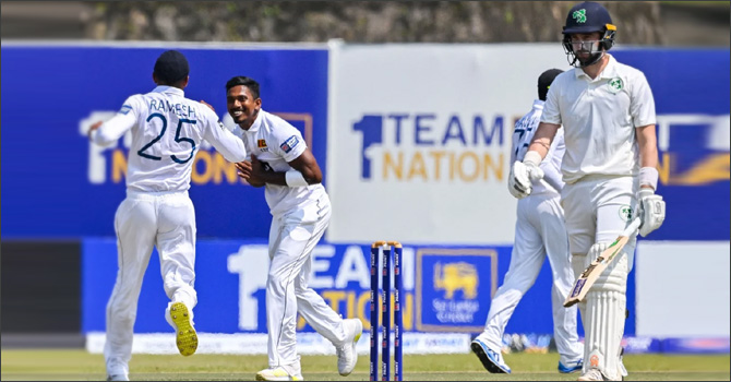 রেকর্ড গড়ে আইরিশদের হারালো শ্রীলঙ্কা