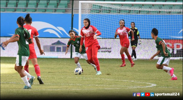 জার্ডানের কাছে ৫ গোলে হারলো বাংলাদেশের মেয়েরা