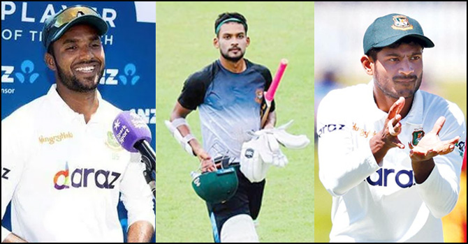 টেস্টে ভালো হওয়ায় ওয়ানডে দলে ইবাদত-জয়-শান্ত
