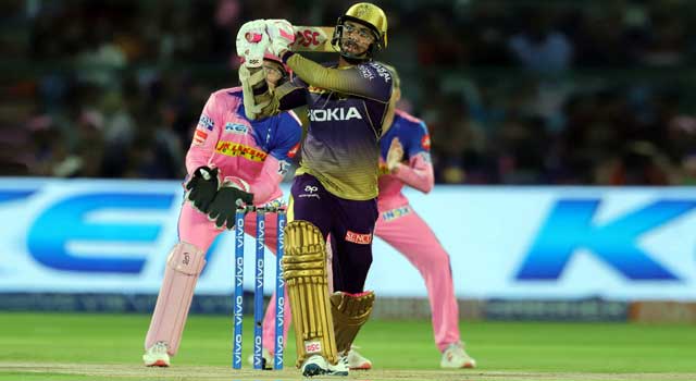 রাজস্থান রয়্যালসকে সহজে হারিয়ে আবারও শীর্ষে কলকাতা