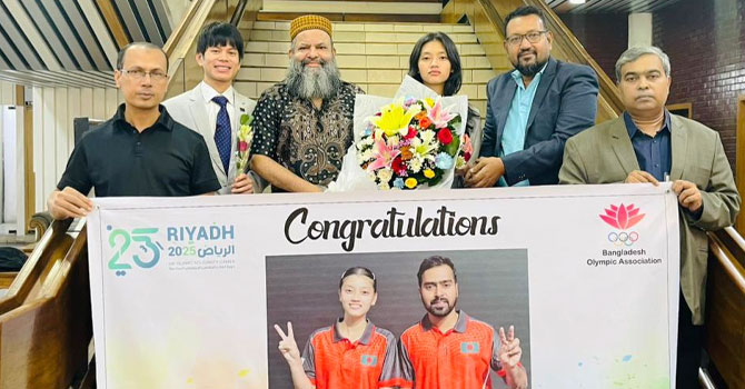দেশে ফিরলেন সলিডারিটি গেমসে রৌপ্য বিজয়ী খই খই
