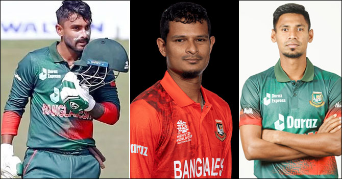 নাসুম-মোস্তাফিজের উন্নতি, শীর্ষে লিটন