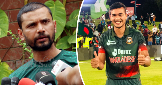আইপিএলে না যাওয়ায় তাসকিনকে পুরস্কৃত করার পক্ষে মাশরাফি