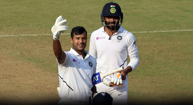 আগারওয়ালের ডাবল-সেঞ্চুরি, ব্যাকফুটে বাংলাদেশ