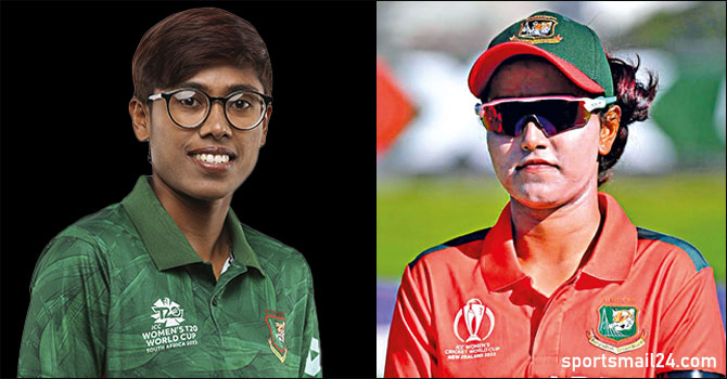 টি-টোয়েন্টি র‌্যাংকিংয়ে জ্যোতি-ফাহিমার উন্নতি