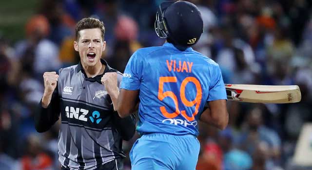 ভারতকে হারিয়ে সিরিজ জিতলো নিউজিল্যান্ড