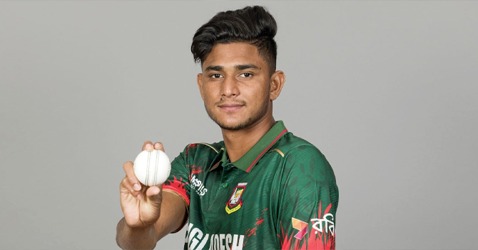 আইসিসির মাস সেরা ক্রিকেটারের তালিকায় নাহিদ রানা