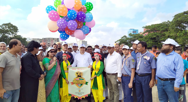 নারায়ণগঞ্জে শুরু হলো বঙ্গবন্ধু জাতীয় গোল্ডকাপ ফুটবল