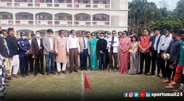 শহীদ উদ্দীন স্মৃতি ফুটবল টুর্নামেন্টে চ্যাম্পিয়ন খাসিয়াল সবুজ সংঘ