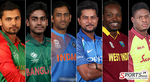 দ্বাদশ বিশ্বকাপে তরুণ ও বয়স্ক খেলোয়াড়