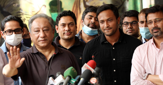 সাকিব ত্যাগ স্বীকার করছে, কোন সন্দেহ নেই: নাজমুল হাসান