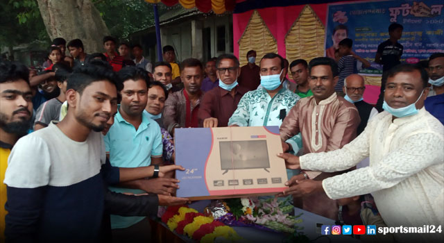 রাজবাড়ী‌ ফুটবল টুর্নামেন্টে চ্যা‌ম্পিয়ন ধুলদী জয়পুর