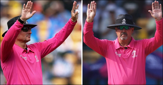 ভারত-অস্ট্রেলিয়ার ফাইনালে দুই অনফিল্ড আম্পায়ার ইংল্যান্ডের