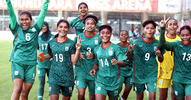 সাগরিকার হ্যাটট্রিক, শ্রীলঙ্কার জালে বাংলাদেশের ৯ গোল