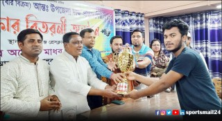 শায়েস্তাগঞ্জে দাবা খেলায় চ্যাম্পিয়ন আক্কাছ মিয়া
