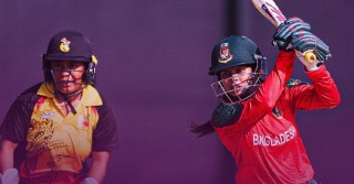 স্বর্ণার ছক্কার রেকর্ড গড়া ম্যাচে বাংলাদেশের টানা জয়