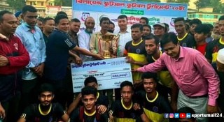 রিল্যায়েন্স ফুটবল টুর্নামেন্টে গড়দুয়ারা আলোকন সংঘ চ্যাম্পিয়ান