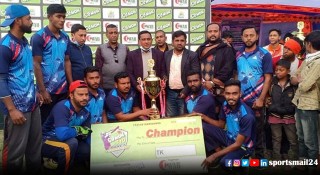 হবিগঞ্জে ক্লেমন টি-টেন ক্রিকেট টুর্নামেন্টের ফাইনাল অনুষ্ঠিত