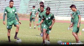 নেপালের বিপক্ষে বাংলাদেশের স্কোয়াডে ২৩ ফুটবলার
