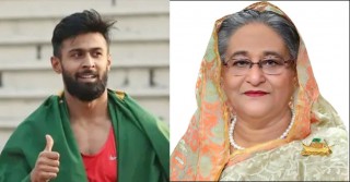 স্প্রিন্টার ইমরানুরকে প্রধানমন্ত্রীর অভিনন্দন