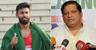 স্বর্ণজয়ী অ্যাথলেট ইমরানুরকে যুব ও ক্রীড়া প্রতিমন্ত্রীর অভিনন্দন