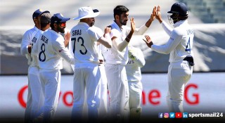 বুমরাহ-অশ্বিনের বোলিং তোপে অস্ট্রেলিয়া ১৯৫/১০