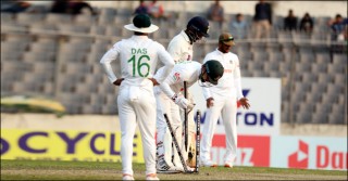 বাংলাদেশের প্রয়োজন ৬ উইকেট, ভারতের ১শ’ রান