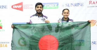 জুমার-ঊর্মির জুটিতে বাংলাদেশের রৌপ্য জয়