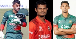 নাসুম-মোস্তাফিজের উন্নতি, শীর্ষে লিটন