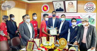 মতলব উত্তরে পাঁচ দিনব্যাপী ফুটবল প্রশিক্ষণ ও সনদ বিতরণ