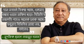 ‘সাকিব ছাড়া সকলের বিকল্প আছে, বোর্ড সভাপতিতেও’